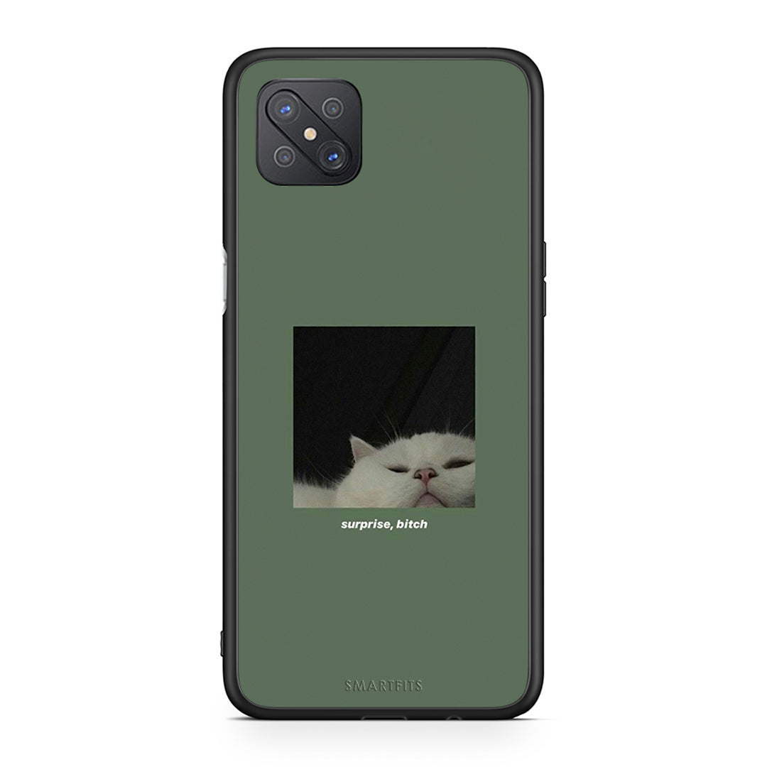 Oppo Reno4 Z 5G Bitch Surprise θήκη από τη Smartfits με σχέδιο στο πίσω μέρος και μαύρο περίβλημα | Smartphone case with colorful back and black bezels by Smartfits
