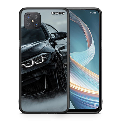 Θήκη Oppo Reno4 Z 5G Black BMW από τη Smartfits με σχέδιο στο πίσω μέρος και μαύρο περίβλημα | Oppo Reno4 Z 5G Black BMW case with colorful back and black bezels