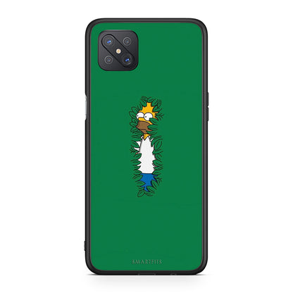 Oppo Reno4 Z 5G Bush Man Θήκη Αγίου Βαλεντίνου από τη Smartfits με σχέδιο στο πίσω μέρος και μαύρο περίβλημα | Smartphone case with colorful back and black bezels by Smartfits