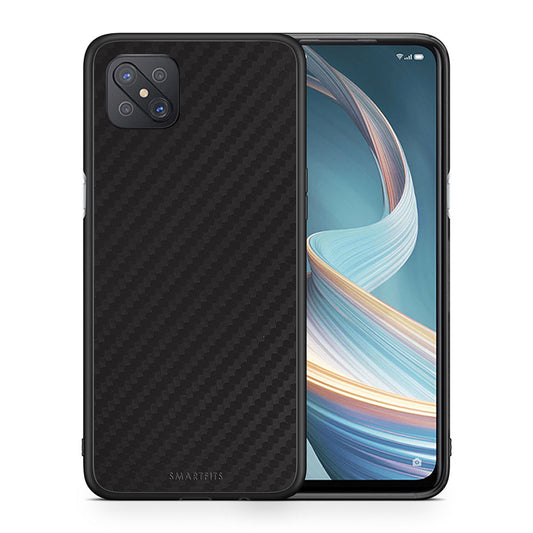 Θήκη Oppo Reno4 Z 5G Black Carbon από τη Smartfits με σχέδιο στο πίσω μέρος και μαύρο περίβλημα | Oppo Reno4 Z 5G Black Carbon case with colorful back and black bezels