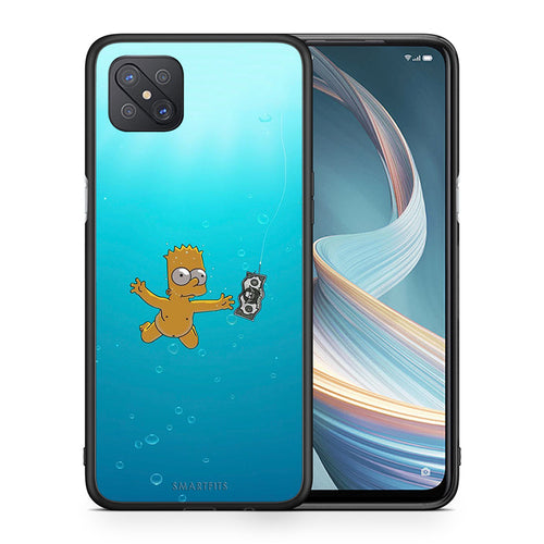 Θήκη Oppo Reno4 Z 5G Chasing Money από τη Smartfits με σχέδιο στο πίσω μέρος και μαύρο περίβλημα | Oppo Reno4 Z 5G Chasing Money case with colorful back and black bezels