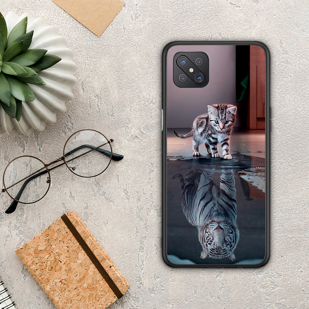 Cute Tiger - Oppo Reno4 Z 5G / A92s θήκη