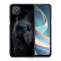 Thumbnail for Θήκη Oppo Reno4 Z 5G Dark Wolf από τη Smartfits με σχέδιο στο πίσω μέρος και μαύρο περίβλημα | Oppo Reno4 Z 5G Dark Wolf case with colorful back and black bezels