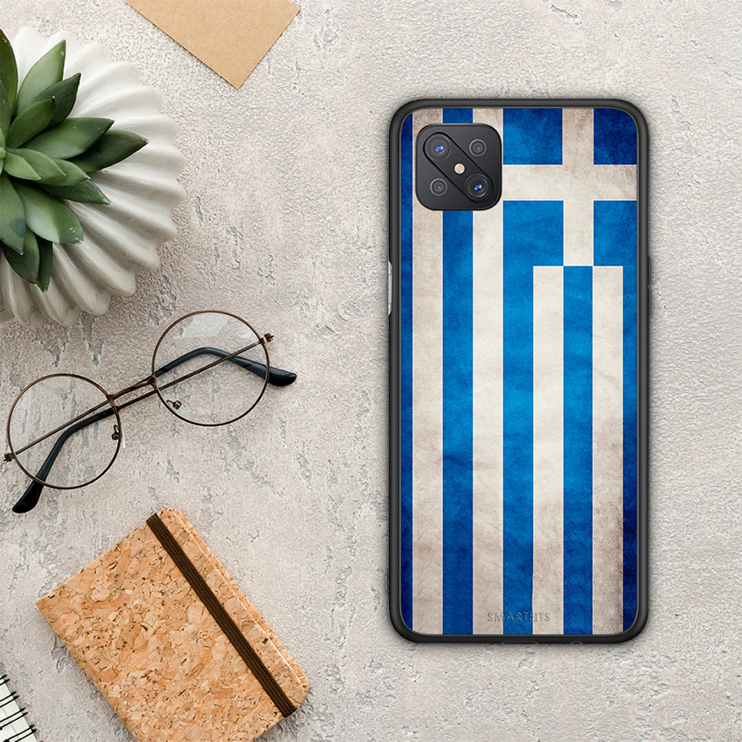 Flag Greek - Oppo Reno4 Z 5G / A92s θήκη