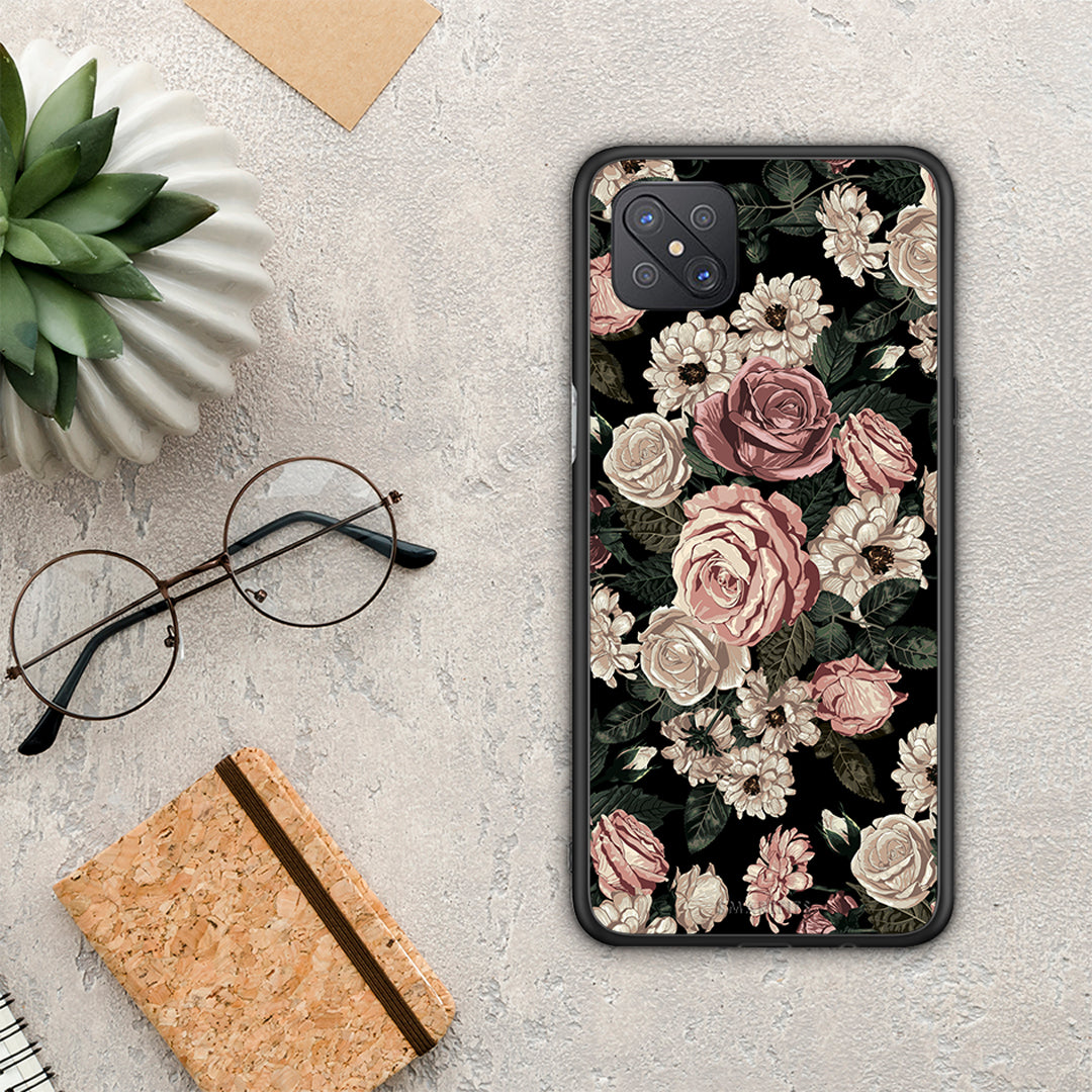 Flower Wild Roses - Oppo Reno4 Z 5G / A92s θήκη