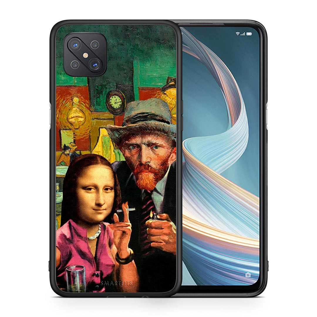 Θήκη Oppo Reno4 Z 5G Funny Art από τη Smartfits με σχέδιο στο πίσω μέρος και μαύρο περίβλημα | Oppo Reno4 Z 5G Funny Art case with colorful back and black bezels