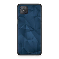 Thumbnail for 39 - Oppo Reno4 Z 5G Blue Abstract Geometric case, cover, bumper