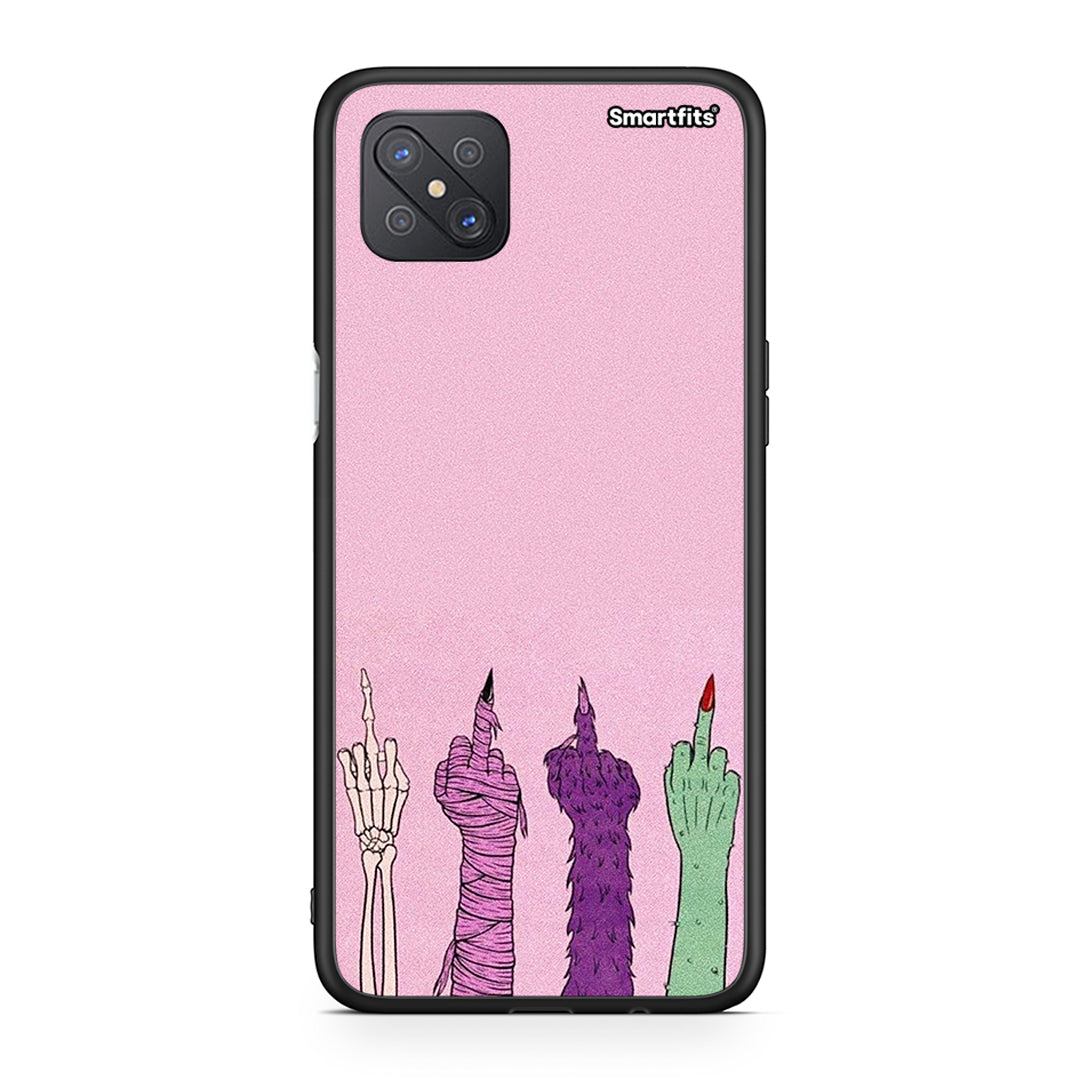 Oppo Reno4 Z 5G Halloween Be A Lady θήκη από τη Smartfits με σχέδιο στο πίσω μέρος και μαύρο περίβλημα | Smartphone case with colorful back and black bezels by Smartfits