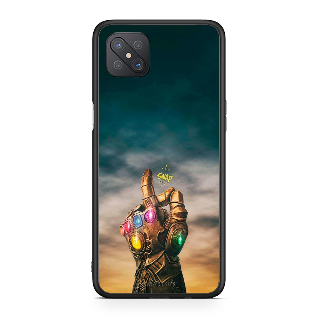 Oppo Reno4 Z 5G Infinity Snap θήκη από τη Smartfits με σχέδιο στο πίσω μέρος και μαύρο περίβλημα | Smartphone case with colorful back and black bezels by Smartfits