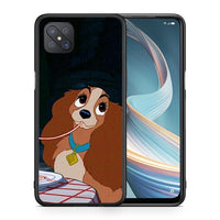 Thumbnail for Θήκη Αγίου Βαλεντίνου Oppo Reno4 Z 5G Lady And Tramp 2 από τη Smartfits με σχέδιο στο πίσω μέρος και μαύρο περίβλημα | Oppo Reno4 Z 5G Lady And Tramp 2 case with colorful back and black bezels