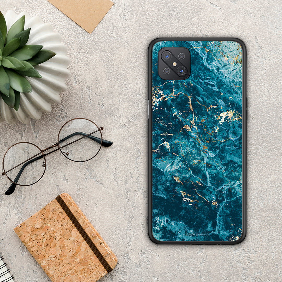 Marble Blue - Oppo Reno4 Z 5G / A92s θήκη
