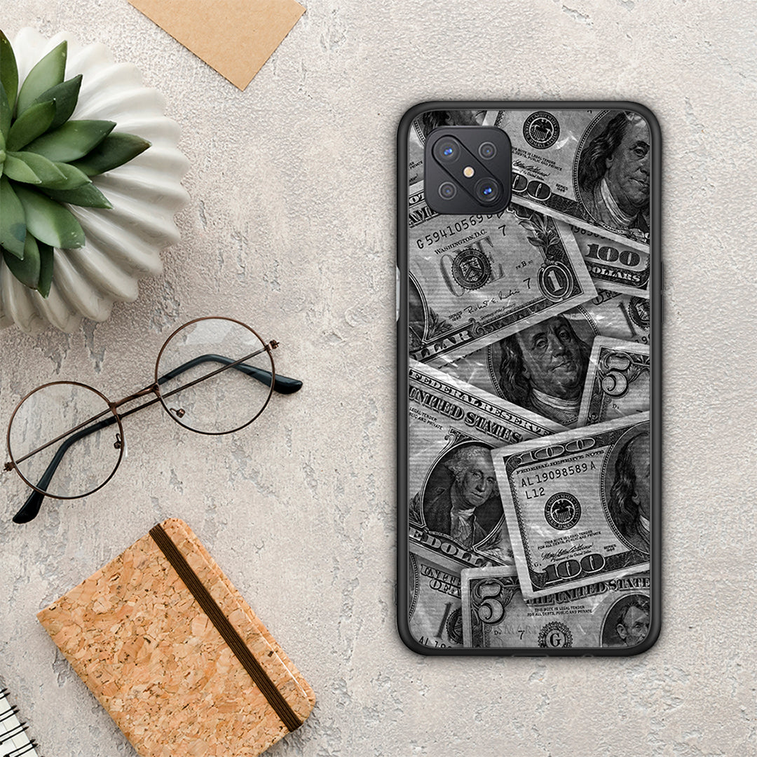 Money Dollars - Oppo Reno4 Z 5G / A92s θήκη