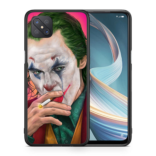 Θήκη Oppo Reno4 Z 5G JokesOnU PopArt από τη Smartfits με σχέδιο στο πίσω μέρος και μαύρο περίβλημα | Oppo Reno4 Z 5G JokesOnU PopArt case with colorful back and black bezels