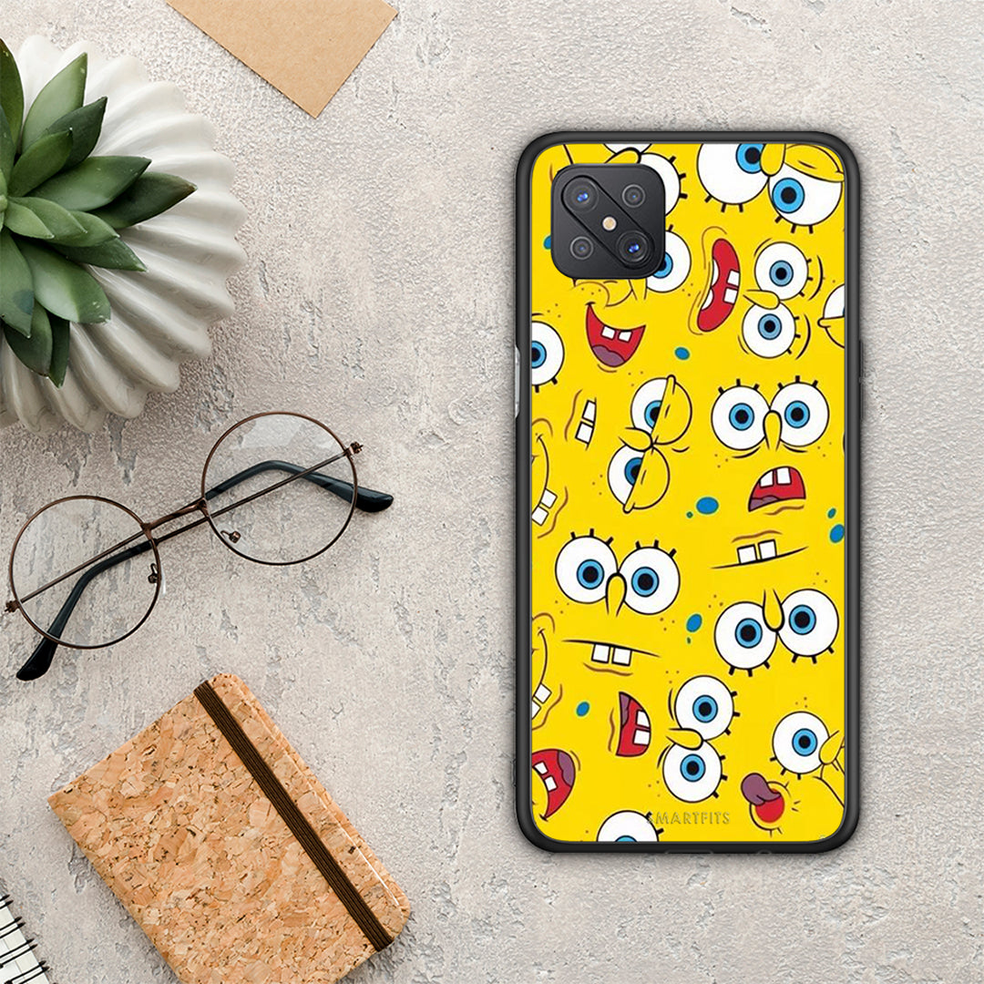 PopArt Sponge - Oppo Reno4 Z 5G / A92s θήκη