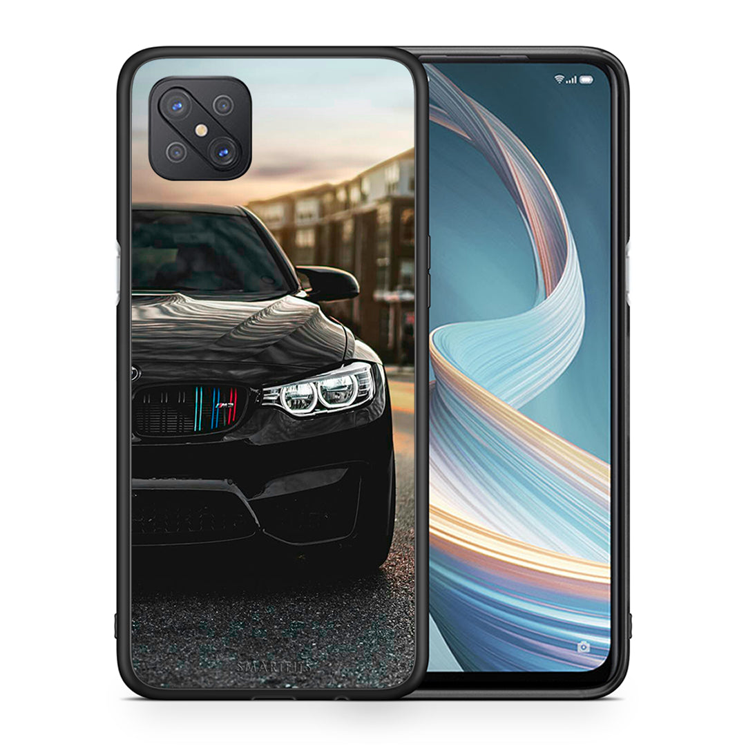 Θήκη Oppo Reno4 Z 5G M3 Racing από τη Smartfits με σχέδιο στο πίσω μέρος και μαύρο περίβλημα | Oppo Reno4 Z 5G M3 Racing case with colorful back and black bezels