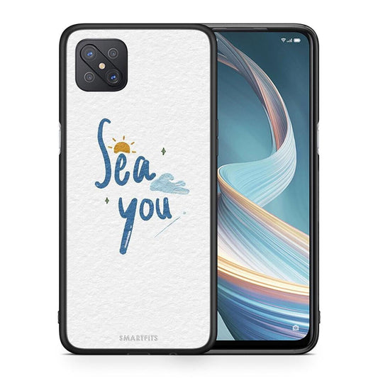 Θήκη Oppo Reno4 Z 5G Sea You από τη Smartfits με σχέδιο στο πίσω μέρος και μαύρο περίβλημα | Oppo Reno4 Z 5G Sea You case with colorful back and black bezels