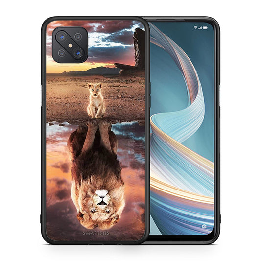 Θήκη Αγίου Βαλεντίνου Oppo Reno4 Z 5G Sunset Dreams από τη Smartfits με σχέδιο στο πίσω μέρος και μαύρο περίβλημα | Oppo Reno4 Z 5G Sunset Dreams case with colorful back and black bezels