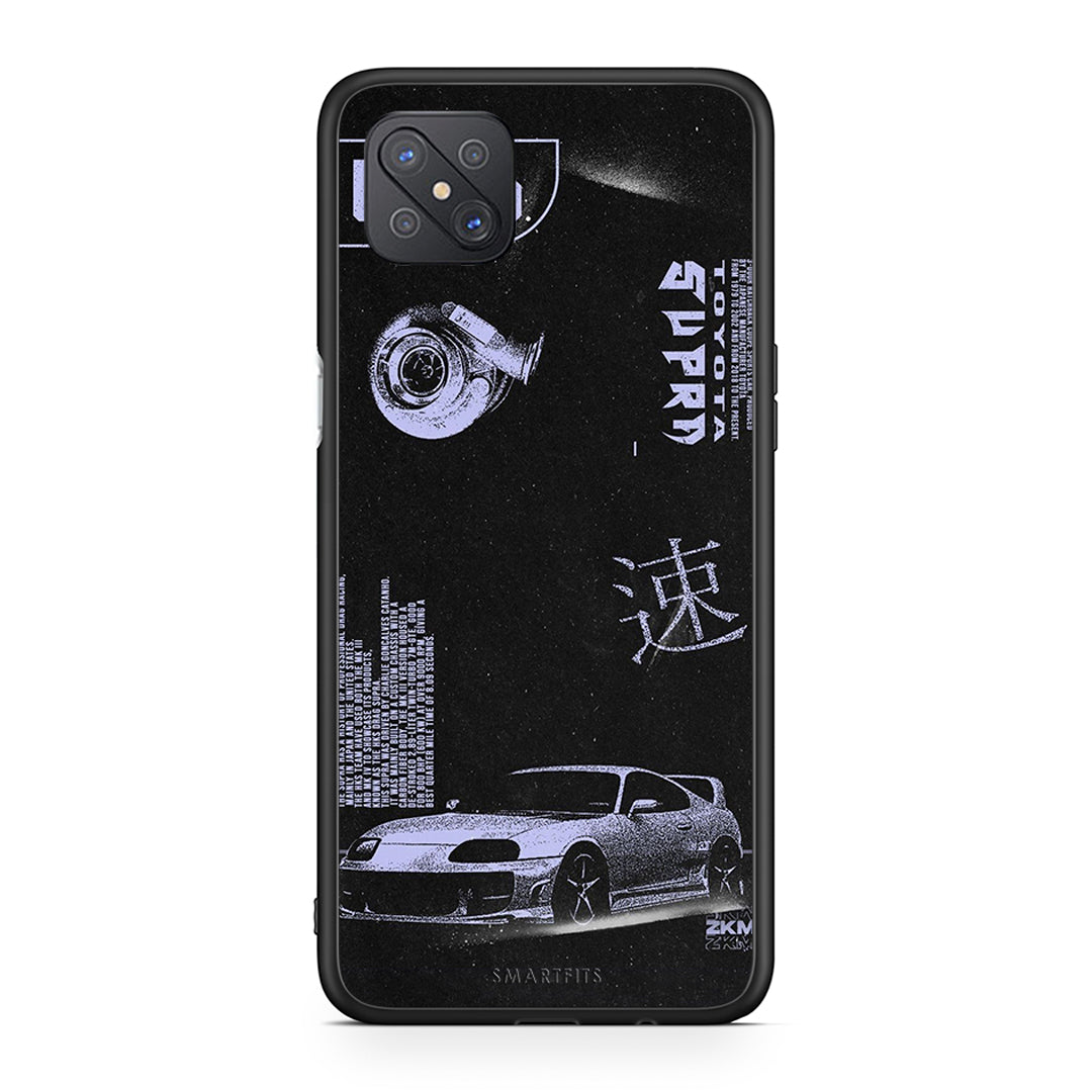 Oppo Reno4 Z 5G Tokyo Drift Θήκη Αγίου Βαλεντίνου από τη Smartfits με σχέδιο στο πίσω μέρος και μαύρο περίβλημα | Smartphone case with colorful back and black bezels by Smartfits