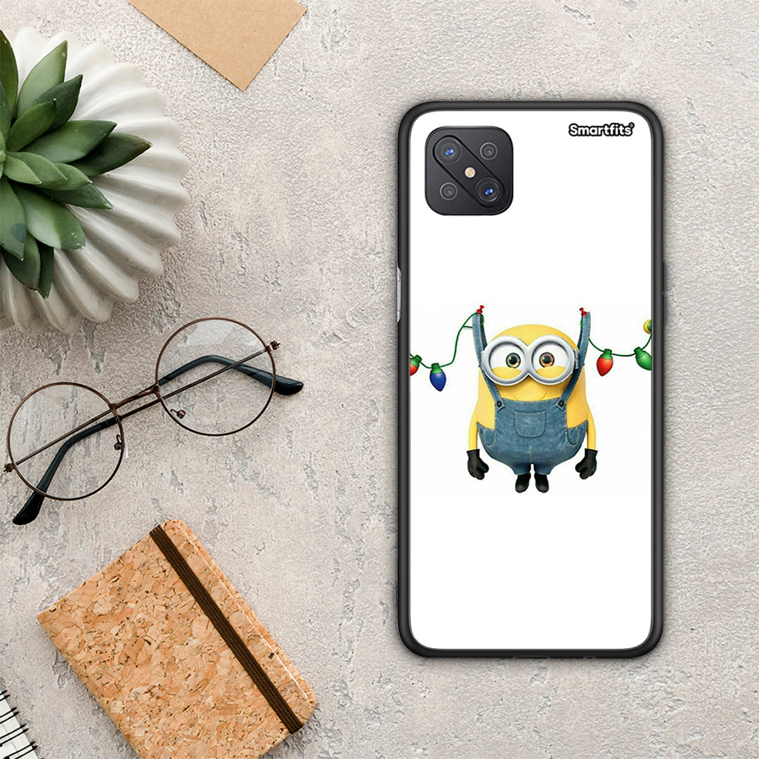 Xmas Minion Lights - Oppo Reno4 Z 5G / A92s θήκη