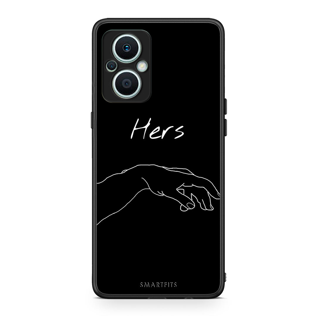 Θήκη Oppo Reno7 Lite Aesthetic Love 1 από τη Smartfits με σχέδιο στο πίσω μέρος και μαύρο περίβλημα | Oppo Reno7 Lite Aesthetic Love 1 Case with Colorful Back and Black Bezels