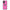 Θήκη Oppo Reno7 Lite Blue Eye Pink από τη Smartfits με σχέδιο στο πίσω μέρος και μαύρο περίβλημα | Oppo Reno7 Lite Blue Eye Pink Case with Colorful Back and Black Bezels