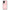 Θήκη Oppo Reno7 Lite Boho Pink Feather από τη Smartfits με σχέδιο στο πίσω μέρος και μαύρο περίβλημα | Oppo Reno7 Lite Boho Pink Feather Case with Colorful Back and Black Bezels