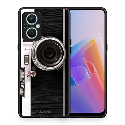 Θήκη Oppo Reno7 Lite Emily In Paris από τη Smartfits με σχέδιο στο πίσω μέρος και μαύρο περίβλημα | Oppo Reno7 Lite Emily In Paris Case with Colorful Back and Black Bezels