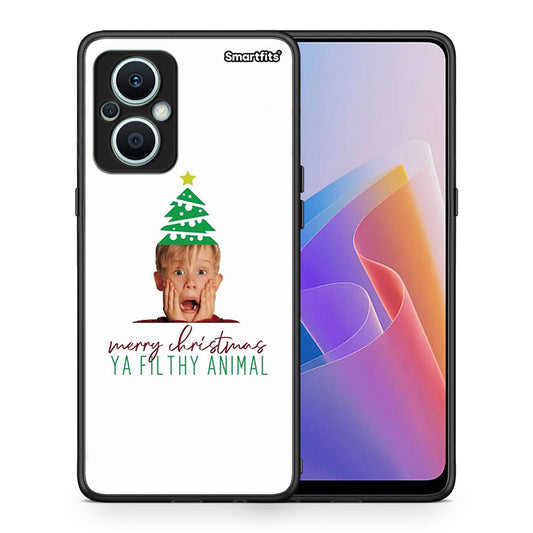 Θήκη Oppo Reno7 Lite Filthy Animal από τη Smartfits με σχέδιο στο πίσω μέρος και μαύρο περίβλημα | Oppo Reno7 Lite Filthy Animal Case with Colorful Back and Black Bezels