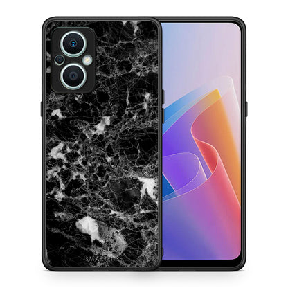 Θήκη Oppo Reno7 Lite Marble Male από τη Smartfits με σχέδιο στο πίσω μέρος και μαύρο περίβλημα | Oppo Reno7 Lite Marble Male Case with Colorful Back and Black Bezels