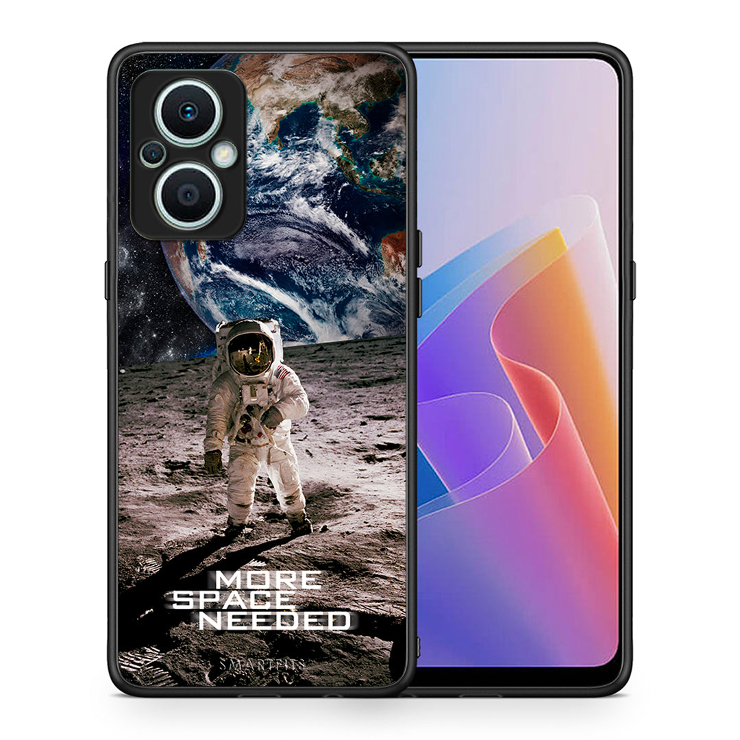 Θήκη Oppo Reno7 Lite More Space από τη Smartfits με σχέδιο στο πίσω μέρος και μαύρο περίβλημα | Oppo Reno7 Lite More Space Case with Colorful Back and Black Bezels