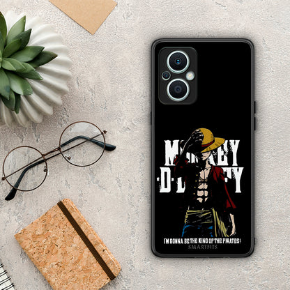 Θήκη Oppo Reno7 Lite Pirate King από τη Smartfits με σχέδιο στο πίσω μέρος και μαύρο περίβλημα | Oppo Reno7 Lite Pirate King Case with Colorful Back and Black Bezels