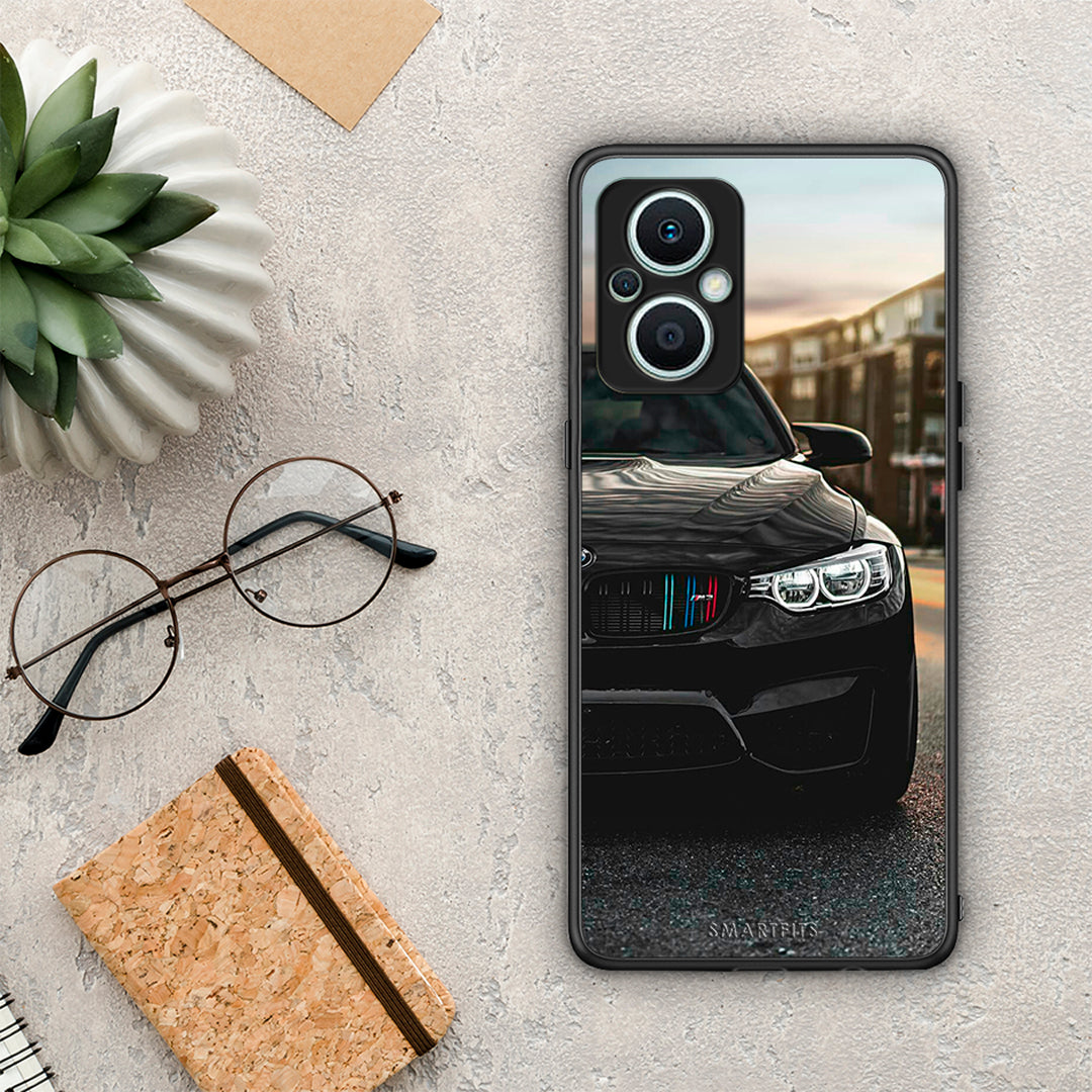 Θήκη Oppo Reno7 Lite Racing M3 από τη Smartfits με σχέδιο στο πίσω μέρος και μαύρο περίβλημα | Oppo Reno7 Lite Racing M3 Case with Colorful Back and Black Bezels
