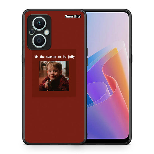 Θήκη Oppo Reno7 Lite Xmas Ultimate Spirit από τη Smartfits με σχέδιο στο πίσω μέρος και μαύρο περίβλημα | Oppo Reno7 Lite Xmas Ultimate Spirit Case with Colorful Back and Black Bezels