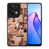 Thumbnail for Θήκη Oppo Reno8 5G Collage You Can από τη Smartfits με σχέδιο στο πίσω μέρος και μαύρο περίβλημα | Oppo Reno8 5G Collage You Can Case with Colorful Back and Black Bezels