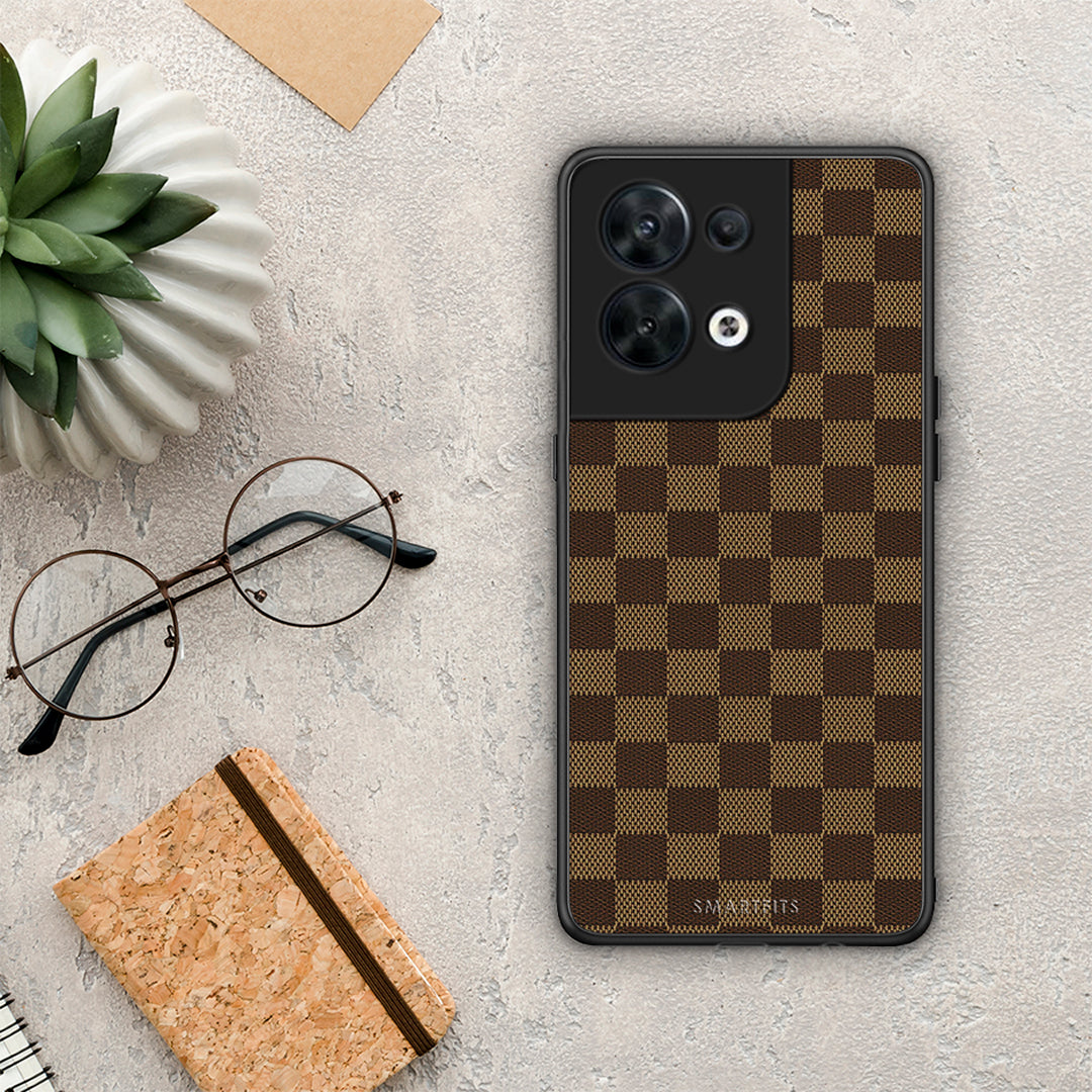 Θήκη Oppo Reno8 5G Designer Glamour από τη Smartfits με σχέδιο στο πίσω μέρος και μαύρο περίβλημα | Oppo Reno8 5G Designer Glamour Case with Colorful Back and Black Bezels