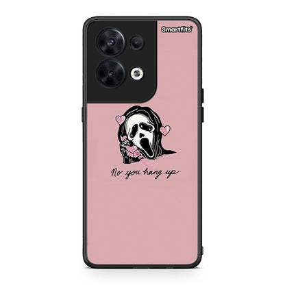 Θήκη Oppo Reno8 5G Halloween Hang Up από τη Smartfits με σχέδιο στο πίσω μέρος και μαύρο περίβλημα | Oppo Reno8 5G Halloween Hang Up Case with Colorful Back and Black Bezels