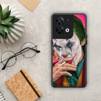 Thumbnail for Θήκη Oppo Reno8 5G PopArt JokesOnU από τη Smartfits με σχέδιο στο πίσω μέρος και μαύρο περίβλημα | Oppo Reno8 5G PopArt JokesOnU Case with Colorful Back and Black Bezels