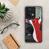 Thumbnail for Θήκη Oppo Reno8 5G Tod And Vixey Love 2 από τη Smartfits με σχέδιο στο πίσω μέρος και μαύρο περίβλημα | Oppo Reno8 5G Tod And Vixey Love 2 Case with Colorful Back and Black Bezels