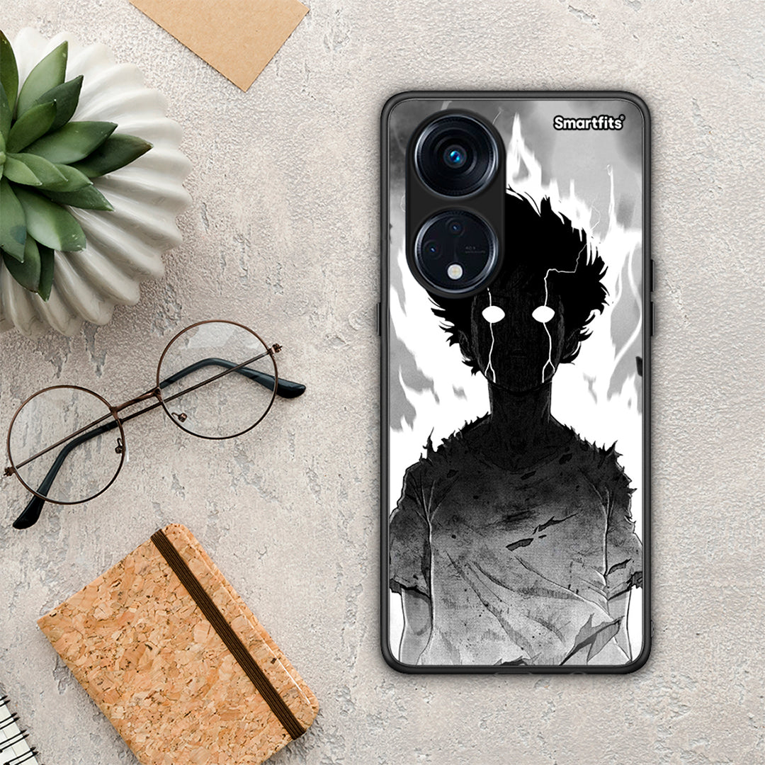 Θήκη Oppo Reno8T 5G / A1 Pro Anime Boy από τη Smartfits με σχέδιο στο πίσω μέρος και μαύρο περίβλημα | Oppo Reno8T 5G / A1 Pro Anime Boy Case with Colorful Back and Black Bezels