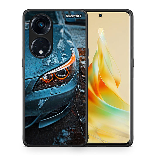 Θήκη Oppo Reno8T 5G / A1 Pro Bmw E60 από τη Smartfits με σχέδιο στο πίσω μέρος και μαύρο περίβλημα | Oppo Reno8T 5G / A1 Pro Bmw E60 Case with Colorful Back and Black Bezels