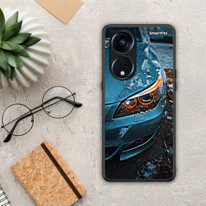 Θήκη Oppo Reno8T 5G / A1 Pro Bmw E60 από τη Smartfits με σχέδιο στο πίσω μέρος και μαύρο περίβλημα | Oppo Reno8T 5G / A1 Pro Bmw E60 Case with Colorful Back and Black Bezels
