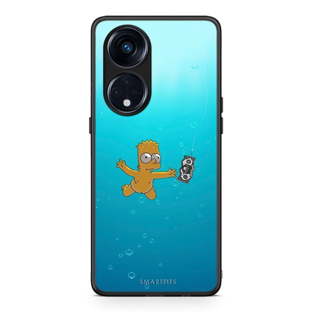 Θήκη Oppo Reno8T 5G / A1 Pro Chasing Money από τη Smartfits με σχέδιο στο πίσω μέρος και μαύρο περίβλημα | Oppo Reno8T 5G / A1 Pro Chasing Money Case with Colorful Back and Black Bezels