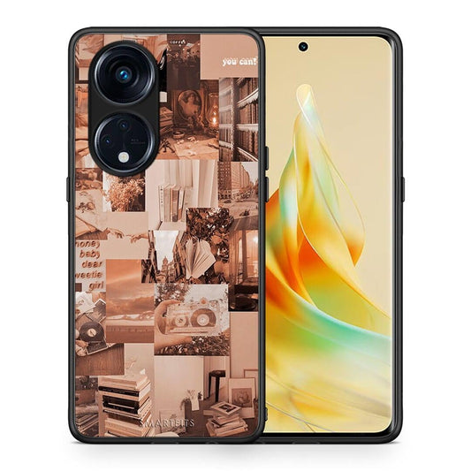Θήκη Oppo Reno8T 5G / A1 Pro Collage You Can από τη Smartfits με σχέδιο στο πίσω μέρος και μαύρο περίβλημα | Oppo Reno8T 5G / A1 Pro Collage You Can Case with Colorful Back and Black Bezels