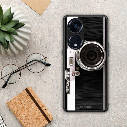 Θήκη Oppo Reno8T 5G / A1 Pro Emily In Paris από τη Smartfits με σχέδιο στο πίσω μέρος και μαύρο περίβλημα | Oppo Reno8T 5G / A1 Pro Emily In Paris Case with Colorful Back and Black Bezels