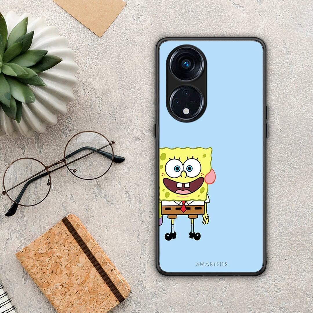 Θήκη Oppo Reno8T 5G / A1 Pro Friends Bob από τη Smartfits με σχέδιο στο πίσω μέρος και μαύρο περίβλημα | Oppo Reno8T 5G / A1 Pro Friends Bob Case with Colorful Back and Black Bezels