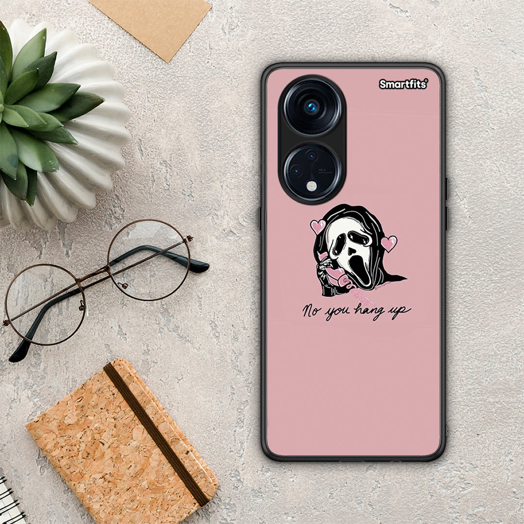 Θήκη Oppo Reno8T 5G / A1 Pro Halloween Hang Up από τη Smartfits με σχέδιο στο πίσω μέρος και μαύρο περίβλημα | Oppo Reno8T 5G / A1 Pro Halloween Hang Up Case with Colorful Back and Black Bezels