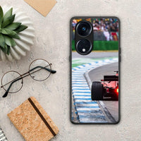 Thumbnail for Θήκη Oppo Reno8T 5G / A98 Racing Vibes από τη Smartfits με σχέδιο στο πίσω μέρος και μαύρο περίβλημα | Oppo Reno8T 5G / A98 Racing Vibes Case with Colorful Back and Black Bezels