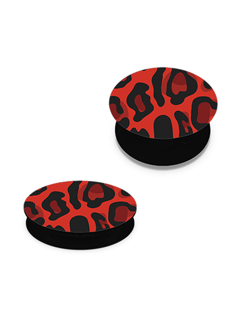 Animal Red Leopard - Phone Holder +ΔΩΡΕΑΝ Βάση Αυτοκινήτου