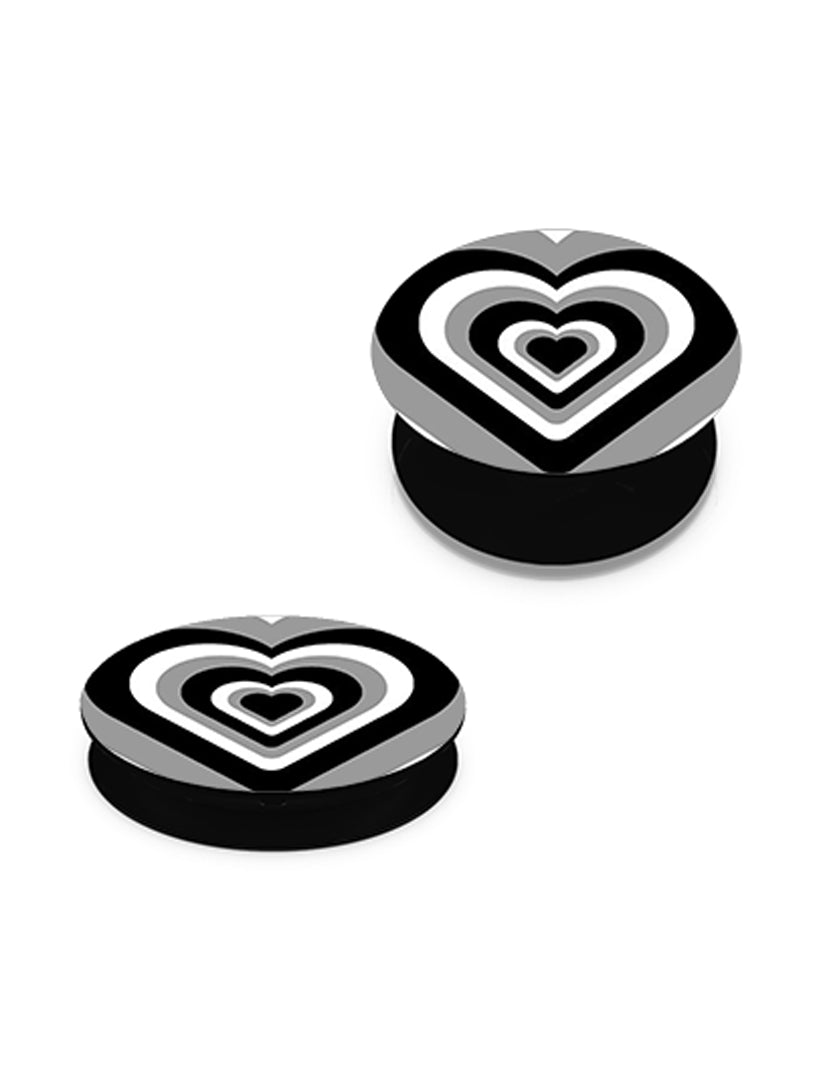 Phone Holder σε χρώμα Black Hearts από τη Smartfits