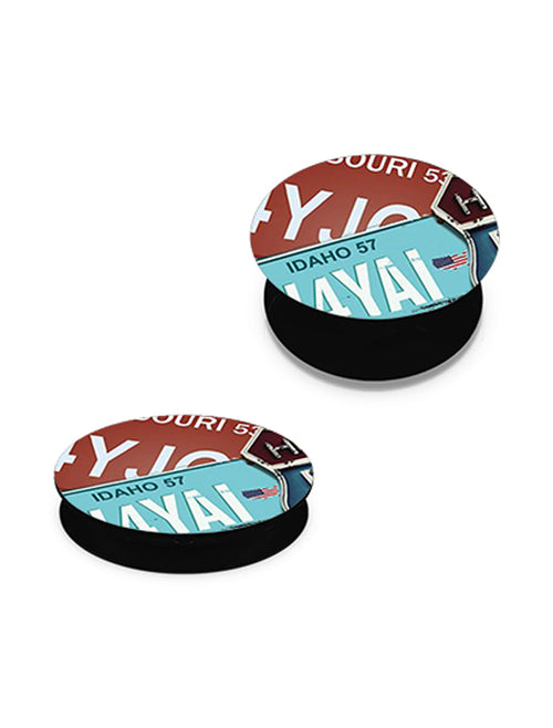 Phone Holder σε χρώμα Car Plates από τη Smartfits